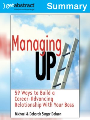 cover image of Managing Up (Summary)